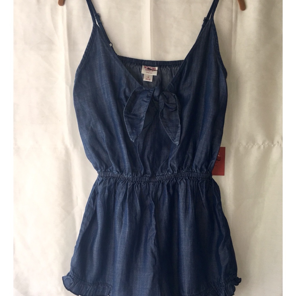 Cute Denim Romper